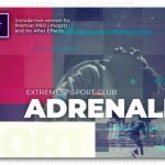 پروژه آماده پریمیر با موزیک تیتراژ و وله فشن و اسپرت Adrenaline Sport Promotion