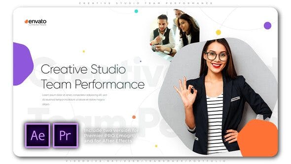 پروژه آماده پریمیر با موزیک معرفی اعضای شرکت Creative Studio Team Performance پروژه آماده پریمیر با موزیک معرفی اعضای شرکت Creative Studio Team Performance