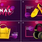 پروژه افترافکت با موزیک تبلیغات فروشگاهی Final SALE Online Market