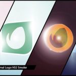 پروژه افترافکت لوگو با موزیک افکت نورانی Minimal Logo V02 Smoke