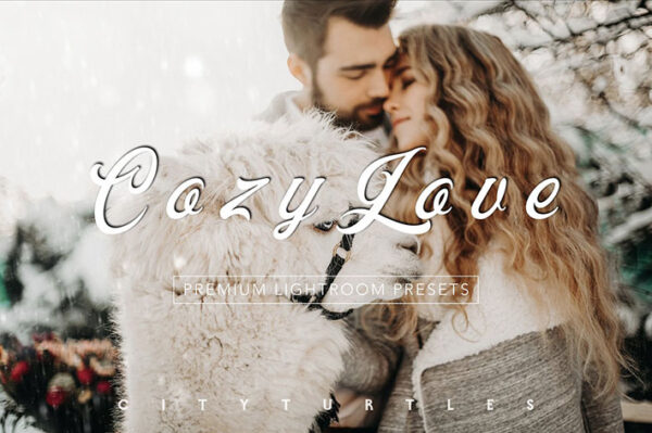 پریست لایت روم دسکتاپ و موبایل تم آغوش عشق Moody COZY LOVE Lightroom Presets