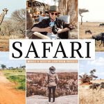 پریست لایت روم دسکتاپ و موبایل تم طبیعت آفریقا Safari Mobile And Desktop Lightroom Presets