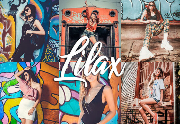 پریست لایت روم دسکتاپ و موبایل تم عشق شیرین Lilax Lightroom CC Presets