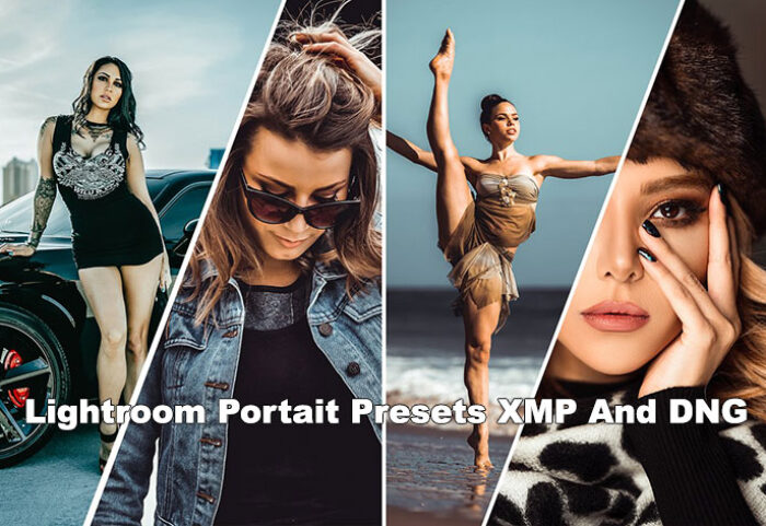 پریست لایت روم دسکتاپ و موبایل تم پرتره Lightroom Portait Presets XMP And DNG