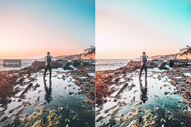 پریست لایت روم و Camera Raw تم ساحل دریا Laguna Mobile And Desktop Lightroom Presets پریست لایت روم و Camera Raw تم ساحل دریا Laguna Mobile And Desktop Lightroom Presets