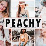 پریست لایت روم و Camera Raw و اکشن تم رنگ هلو Peachy Mobile And Desktop Lightroom Presets
