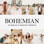 پریست لایت روم و لات رنگی تم عروسی محلی Bohemian Lightroom Presets LUTs