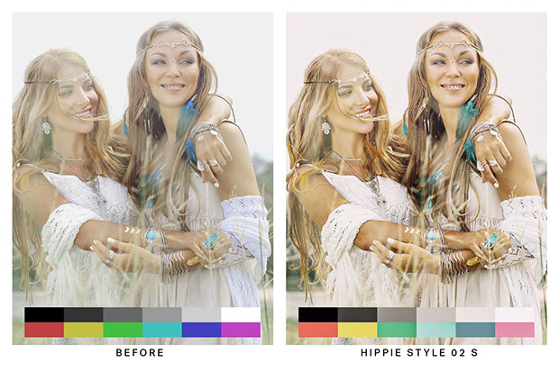 پریست لایت روم و لات رنگی تم عروسی محلی Bohemian Lightroom Presets LUTs پریست لایت روم و لات رنگی تم عروسی محلی Bohemian Lightroom Presets LUTs