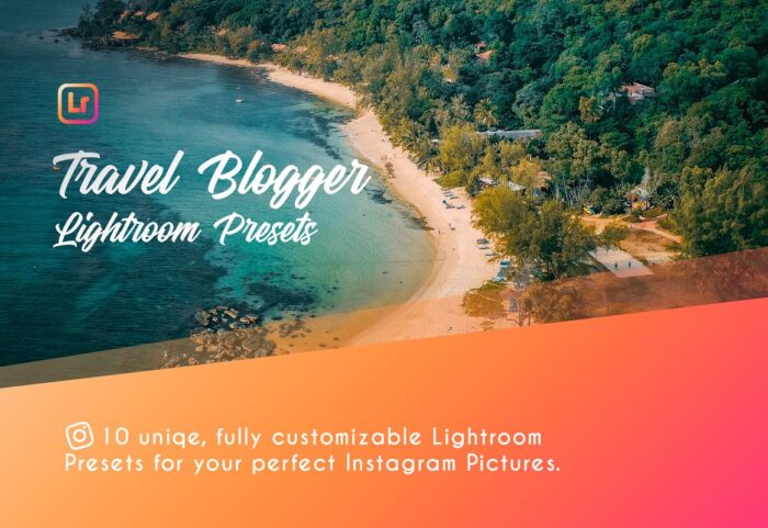 دانلود 10 پریست لایت روم تم مسافرتی بلاگر Travel Blogger Lightroom Presets