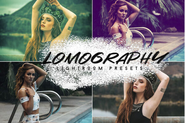 دانلود 55 پریست لایت روم دسکتاپ تم لوموگرافی Lomography Lightroom Presets
