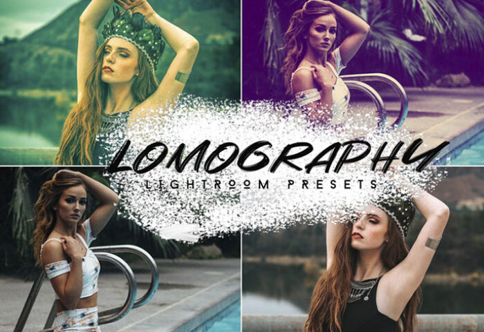 دانلود 55 پریست لایت روم دسکتاپ تم لوموگرافی Lomography Lightroom Presets