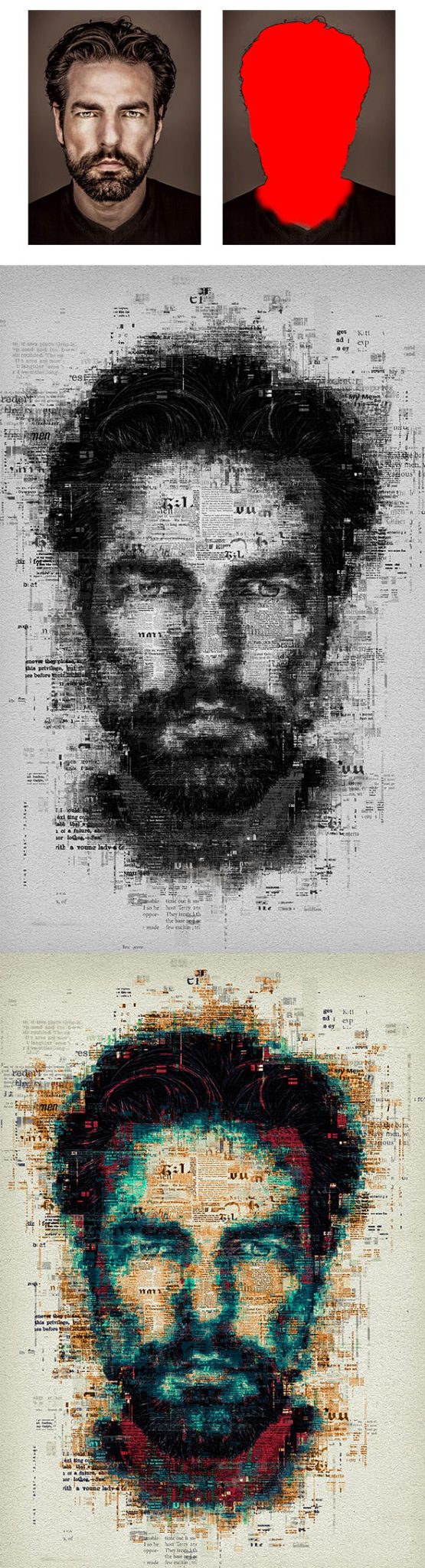 دانلود اکشن فتوشاپ تبدیل تصاویر روزنامه ای Newspaper Art Photoshop Action دانلود اکشن فتوشاپ تبدیل تصاویر روزنامه ای Newspaper Art Photoshop Action