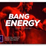 دانلود پروژه پریمیر با موزیک وله اکشن و اسپرت Bang Energy Sport Opener