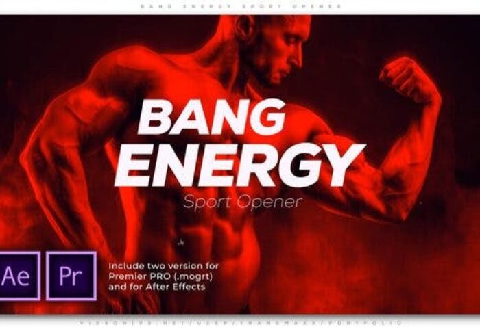 دانلود پروژه پریمیر با موزیک وله اکشن و اسپرت Bang Energy Sport Opener