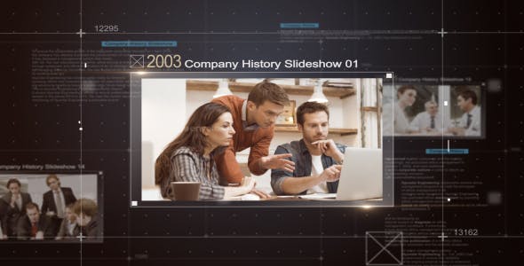پروژه آماده افترافکت با موزیک اسلایدشو تاریخچه شرکت Company History Slideshow پروژه آماده افترافکت با موزیک اسلایدشو تاریخچه شرکت Company History Slideshow