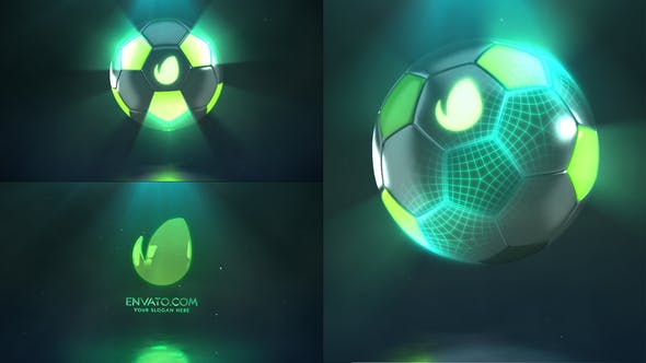 پروژه افترافکت لوگو با موزیک افکت توپ فوتبال Hi-Tech Soccer Logo Reveal پروژه افترافکت لوگو با موزیک افکت توپ فوتبال Hi-Tech Soccer Logo Reveal
