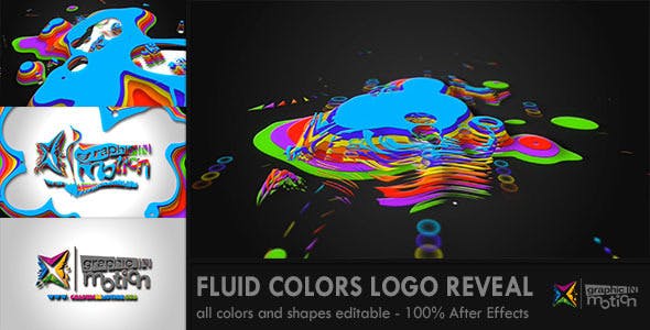 پروژه افترافکت لوگو با موزیک افکت پاشش رنگ Fluid Colors Logo Reveal پروژه افترافکت لوگو با موزیک افکت پاشش رنگ Fluid Colors Logo Reveal