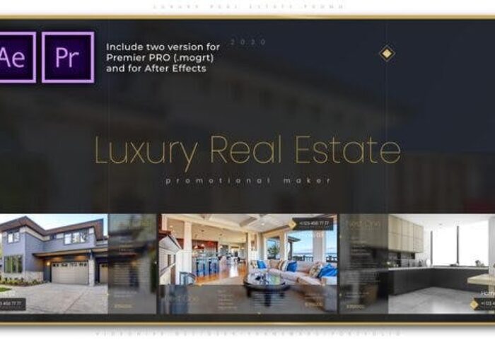 پروژه پریمیر با موزیک تبلیغات آژانس املاک و فروش منزل Luxury Real Estate Promo