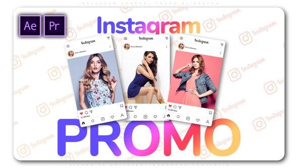 پروژه پریمیر با موزیک تبلیغات اینستاگرام Instagram Channel Promo Slideshow پروژه پریمیر با موزیک تبلیغات اینستاگرام Instagram Channel Promo Slideshow