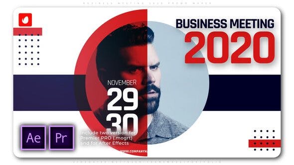 پروژه پریمیر با موزیک تبلیغات معرفی شرکت Business Meeting 2020 Promo Maker پروژه پریمیر با موزیک تبلیغات معرفی شرکت Business Meeting 2020 Promo Maker