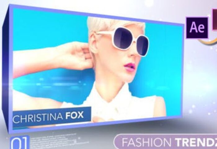 پروژه پریمیر با موزیک تبلیغات هنرمندان و بازیگران Fashion Trendz Premiere PRO