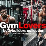 پریست لایت روم دسکتاپ و موبایل تم بدنسازی GYM LOVERS Lightroom Presets Pack