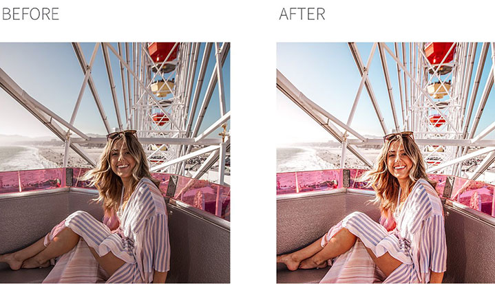 پریست لایت روم دسکتاپ و موبایل تم تعطیلات تابستانی BLOOM Lightroom Presets پریست لایت روم دسکتاپ و موبایل تم تعطیلات تابستانی BLOOM Lightroom Presets