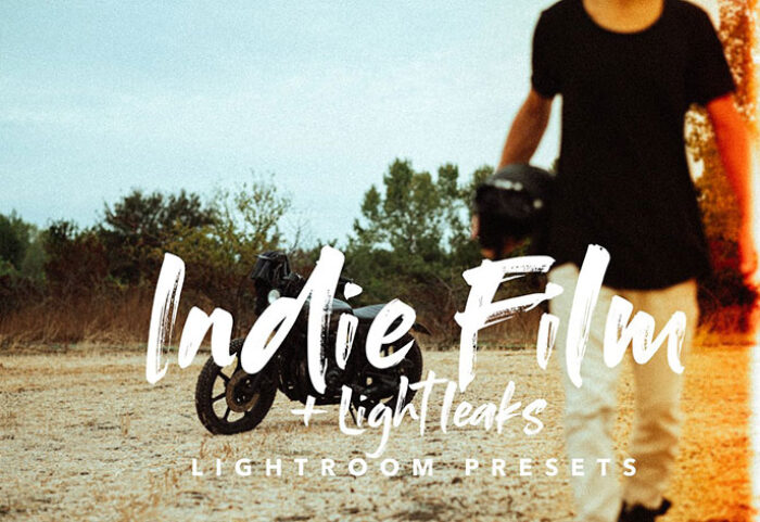 پریست لایت روم دسکتاپ و موبایل تم فیلم بالیود Indie Film Lightroom Presets