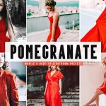 پریست لایت روم و Camera Raw و اکشن تم رنگ انار Pomegranate Mobile And Desktop Lightroom Presets
