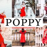 پریست لایت روم و Camera Raw و اکشن تم شارپنس Poppy Mobile And Desktop Lightroom Presets
