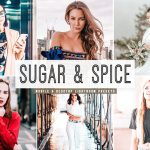 پریست لایت روم و پریست کمرا راو تم رویایی Sugar And Spice Lightroom Presets Pack