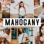 پریست لایت روم و پریست کمرا راو تم قهوه ای و قرمز Mahogany Lightroom Presets Pack