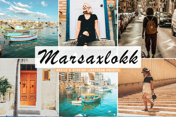 پریست لایت روم و پریست کمرا راو تم ماراکسلوک Marsaxlokk Lightroom Presets Pack
