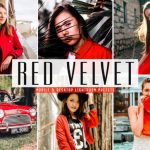 پریست لایت روم و پریست کمرا راو تم مخمل قرمز Red Velvet Lightroom Presets Pack