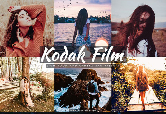 72 پریست لایت روم و پریست کمرا راو تم طبیعت Kodak Film Lightroom And ACR Presets