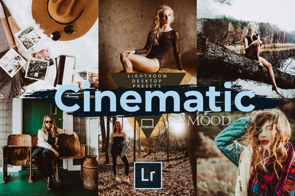 دانلود 10 پریست لایت روم سینمایی Cinematic Mood LR Desktop Presets