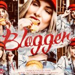دانلود پریست لایت روم دسکتاپ و موبایل تم قرمز بلاگر Blogger red lightroom presets