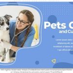 پروژه افترافکت با موزیک معرفی کلینیک دامپزشکی Pets Care and Cure Center