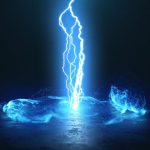 پروژه افترافکت لوگو با موزیک افکت انفجار گرداب نوری Vortex Lightning Explosion Logo