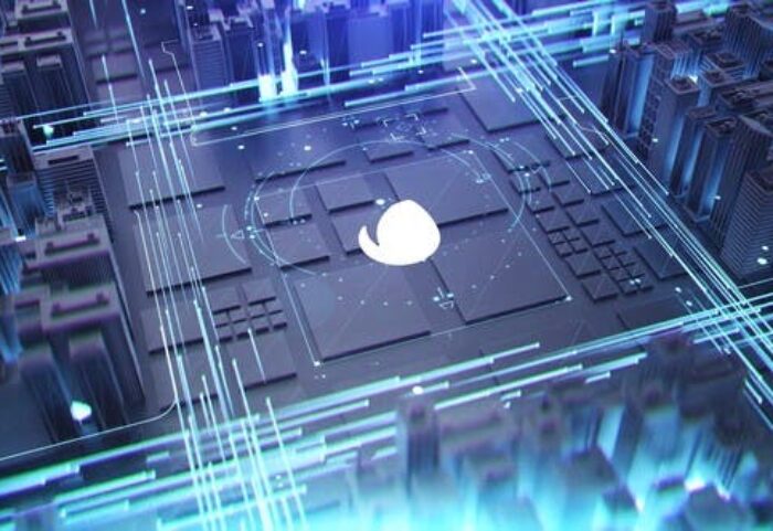 پروژه افترافکت لوگو با موزیک افکت شهر دیجیتالی Epic Digital City Logo