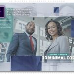 پروژه پریمیر با موزیک تبلیغات 3 بعدی معرفی شرکت 3D Minimal Corporate Slideshow