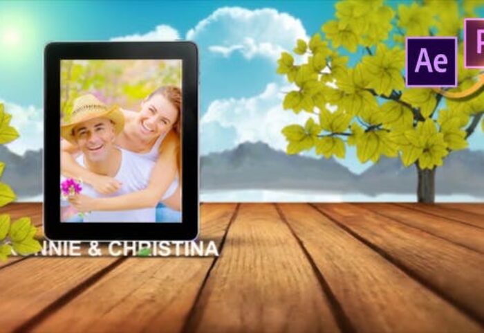 پروژه پریمیر با موزیک تیتراژ خاطرات بهار Spring Memories Premiere PRO