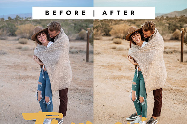 پریست لایت روم دسکتاپ و موبایل تم رنگی زرد Turmeric Lightroom Preset پریست لایت روم دسکتاپ و موبایل تم رنگی زرد Turmeric Lightroom Preset
