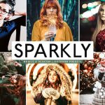 پریست لایت روم و Camera Raw و اکشن تم فشفه Sparkly Mobile And Desktop Lightroom Presets