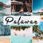 پریست لایت روم و Camera Raw و اکشن تم پالاوان Palawan Mobile And Desktop Lightroom Presets