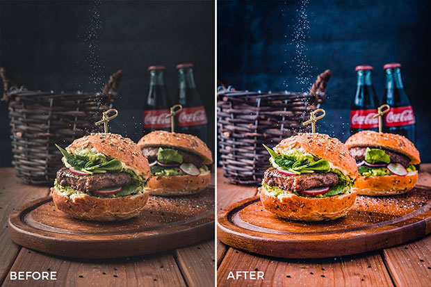 پریست لایت روم و پریست کمرا راو مواد غذایی Food Blogger Lightroom Presets پریست لایت روم و پریست کمرا راو مواد غذایی Food Blogger Lightroom Presets