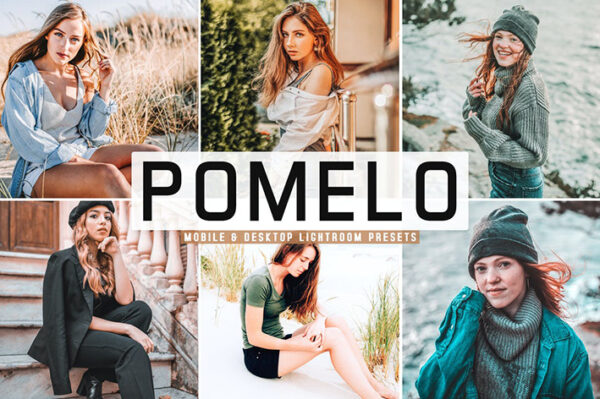 پریست لایت روم و کمرا راو و اکشن تم قرمز Pomelo Mobile And Desktop Lightroom Presets