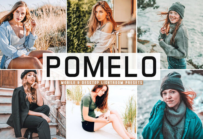 پریست لایت روم و کمرا راو و اکشن تم قرمز Pomelo Mobile And Desktop Lightroom Presets
