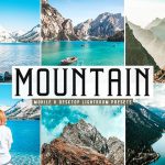 34 پریست لایت روم و پریست کمرا راو تم کوهستان Mountain Pro Lightroom Presets