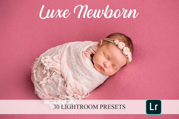 40پریست لایتروم و براش لایت روم آتلیه نوزاد Lightroom Presets Luxe Newborn